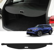 For 2020-2025 Toyota Highlander Retractable Cargo Cover Rear Trunk Privacy Shade For 2020-2025 Toyota Highlander Retractable Cargo Cover Rear Trunk Privacy Shade