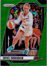 2024 Panini Prizm WNBA #117 Sophie Cunningham Green Prizms