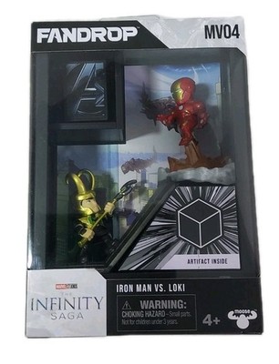 Marvel Studios Fan Drop MV04 Iron Man Vs. Loki The Infinity Saga By Moose