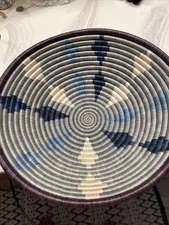 Coastal Minimalism Handwoven Grass Bowls