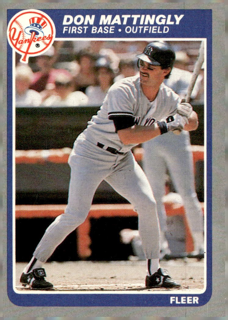 1985 Fleer #133 Don Mattingly