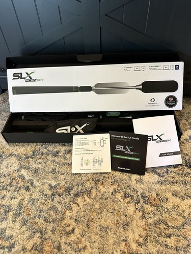 SLX MicroSim Indoor Home Golf Simulator Game E6 Connect