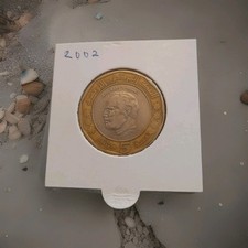 Tunezja 5 dinarów 1423-2002 bimetalik