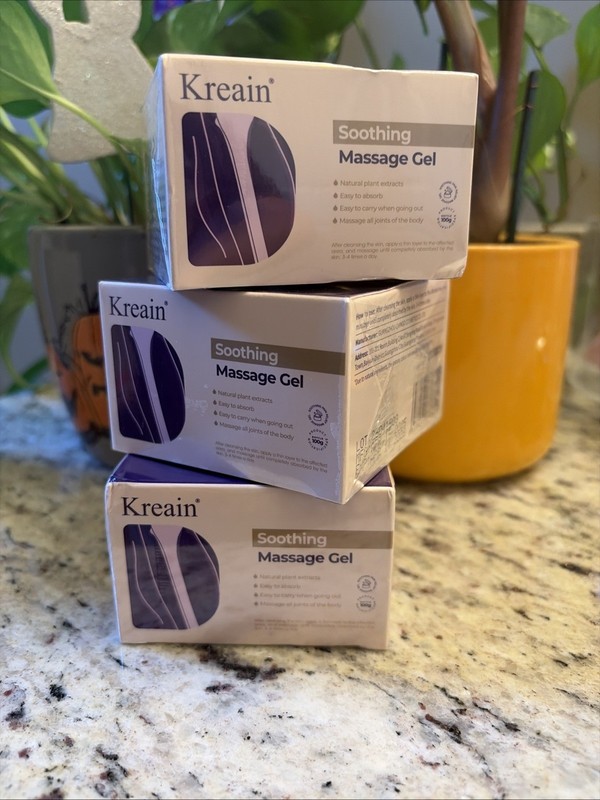 3PCS/Box Kreain Joint Pain Gel Fast Acting Gel, Kresin Soothing Pain Massage Gel