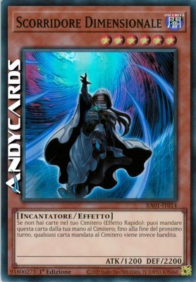 DIMENSIONALER SCHIEBER (Dimension Shifter) Super R   RA01 IT014   1Ed   Yugioh!