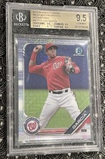 2019 Bowman Chrome Luis Garcia #BCP64 BGS 9.5 Mega Box Prospect Refractor