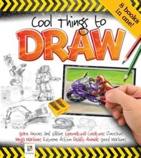 Cool Things To Draw - Hardcover By Hinkler books - GOOD