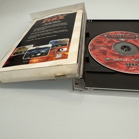 Ghen War (Sega Saturn 1995) CIB w/ reg card, broken case, clean disc, tested