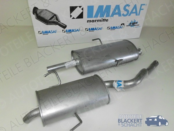 Imasaf Auspuff Set Ab Kat für Renault Espace III 2.0 1996-2000 | MSD + ESD-image