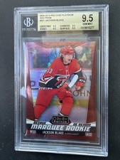 2024-25 O-Pee-Chee Platinum - Marquee Rookies Jackson Blake #221 Red Prism /199