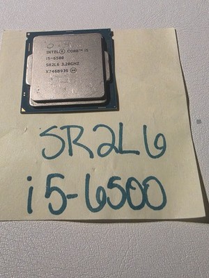Lot of 5 Intel Core i5-6500 3.20GHz LGA1151 SR2L6 Processor
