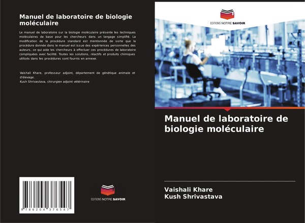 Vaishali Khare (U. A.) | Manuel De Laboratoire De Biologie MoléCulaire | Buch-image