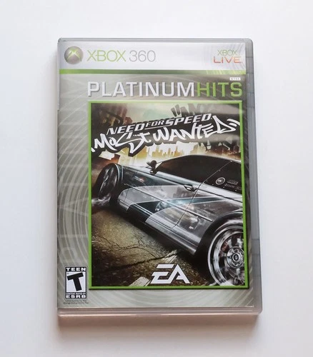 Need for Speed: Most Wanted (Microsoft Xbox 360, 2005) Platinum Hits CIB