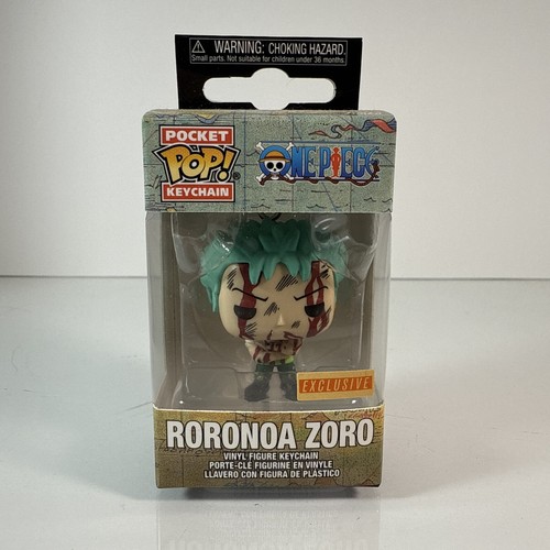 Funko POP! Keychain Roronoa Zoro - One Piece Nothing Happened Edition, 10 Cm Vinyl Schlüsselanhänger