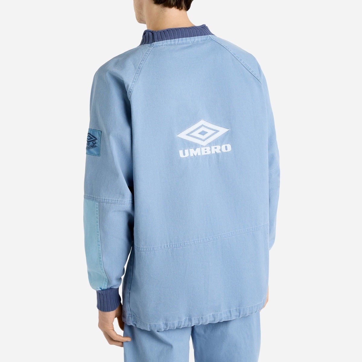 Umbro Men's Liam Gallagher Oasis Iconic Drill Top In Dusty