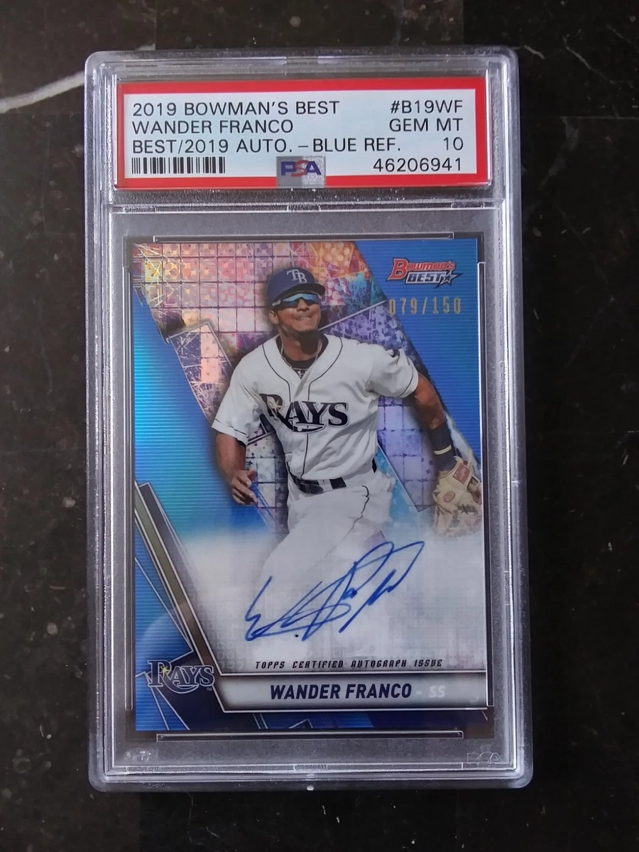 【75シリ】WANDER FRANCO BOWMAN SAPPHIRE 2019 Wander Franco Baseball Trading Cards for sale | eBay
