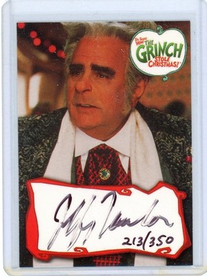 JEFFREY TAMBOR as MAYOR MAY WHO 2000 DYNAMIC GRINCH STOLE CHRISTMAS AUTO 213/350