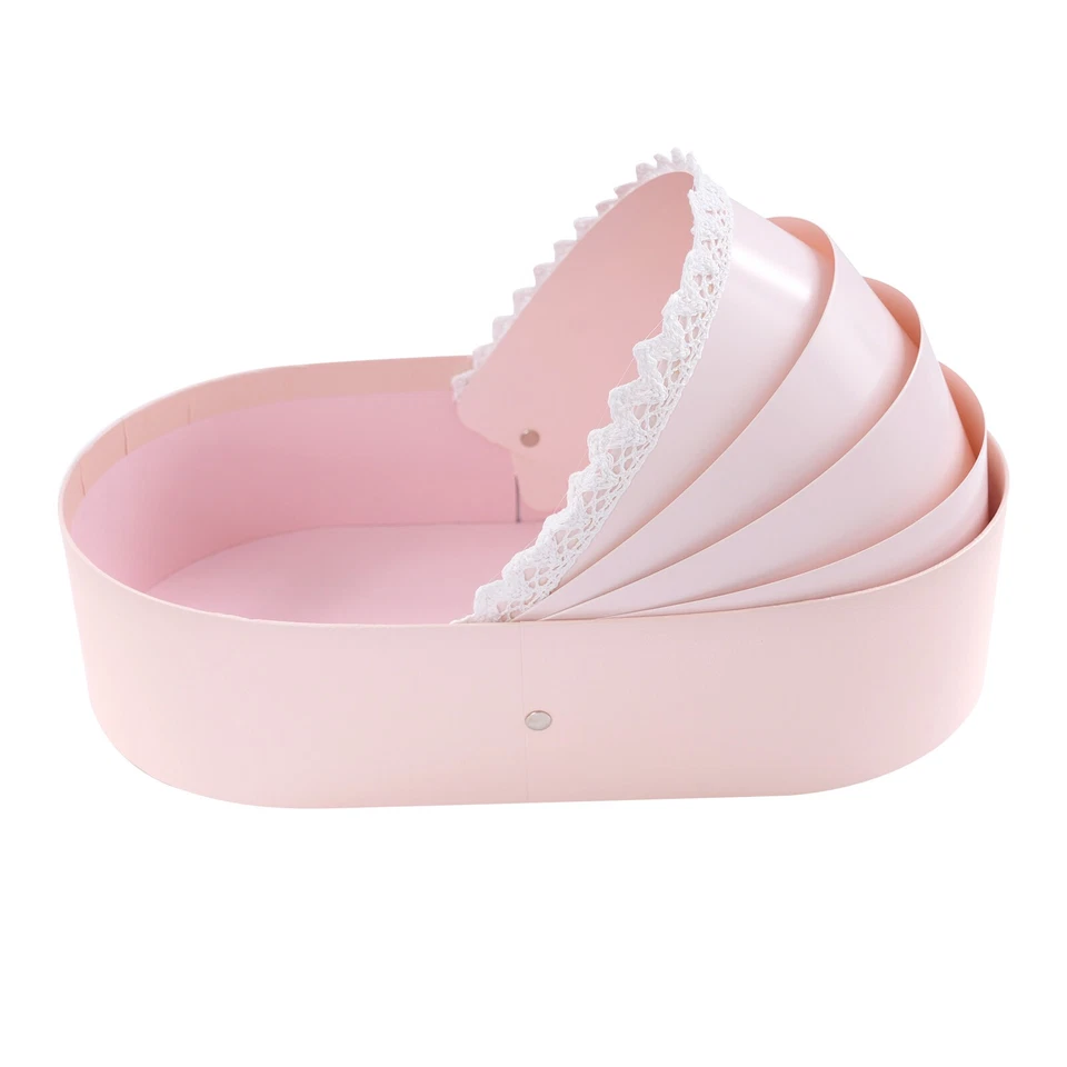 10pcs Flower Basket Crib Baby Shower Centerpiece Favors Gifts Decorations - Image 4 of 4