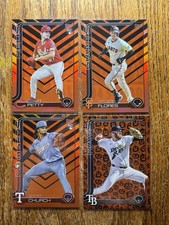 2024 Topps Halloween Orange Lot RC Chase Petty Marc Church Littell Pumpkin