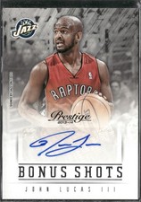 2013-14 Panini Prestige - Bonus Shots Autographs John Lucas III #6 (AU)