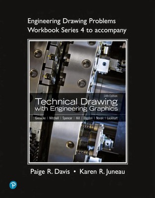 Engineering Drawing Problems Workbook (Series 4) for Technical Drawing with...
