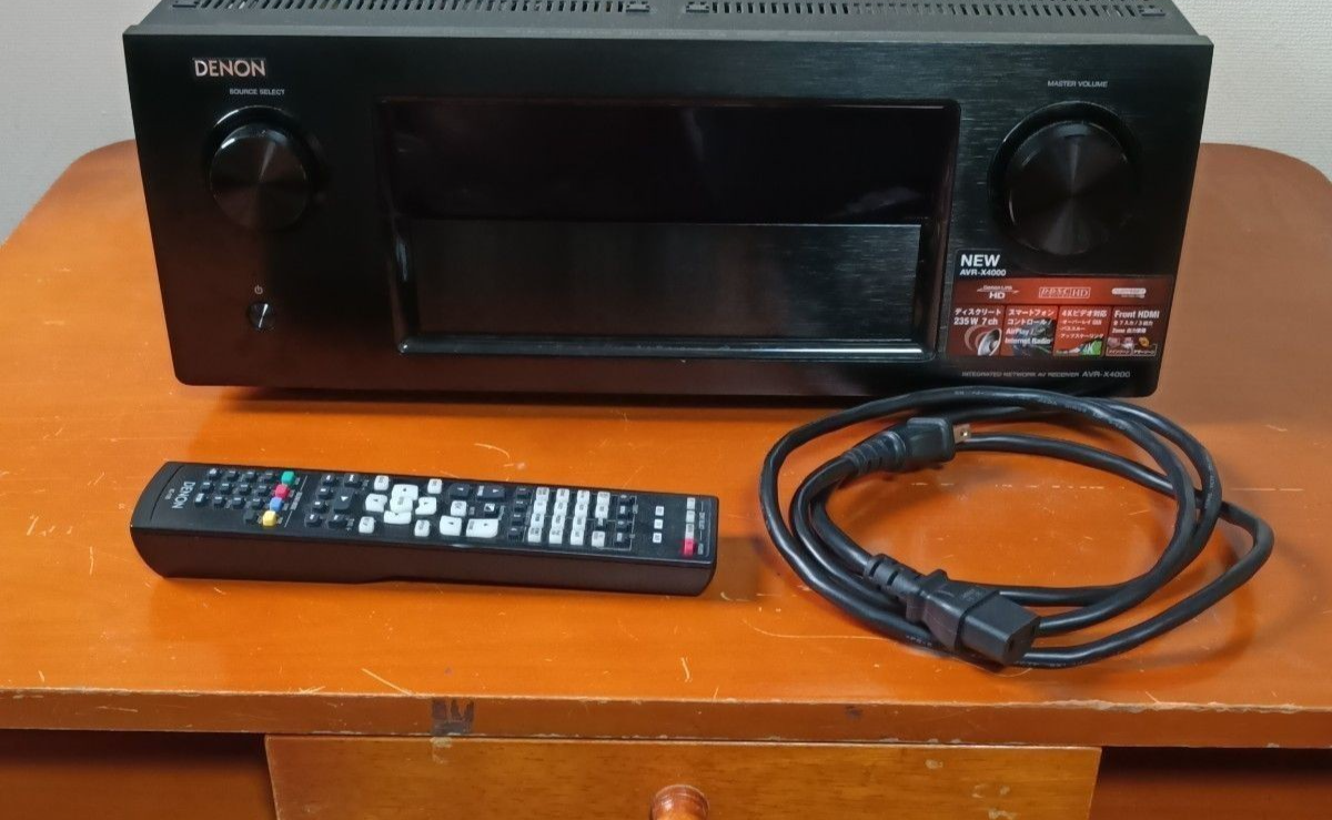 Denon AVR-X4000 7.2-Channel 4K Ultra HD 3D AV Integrated Network