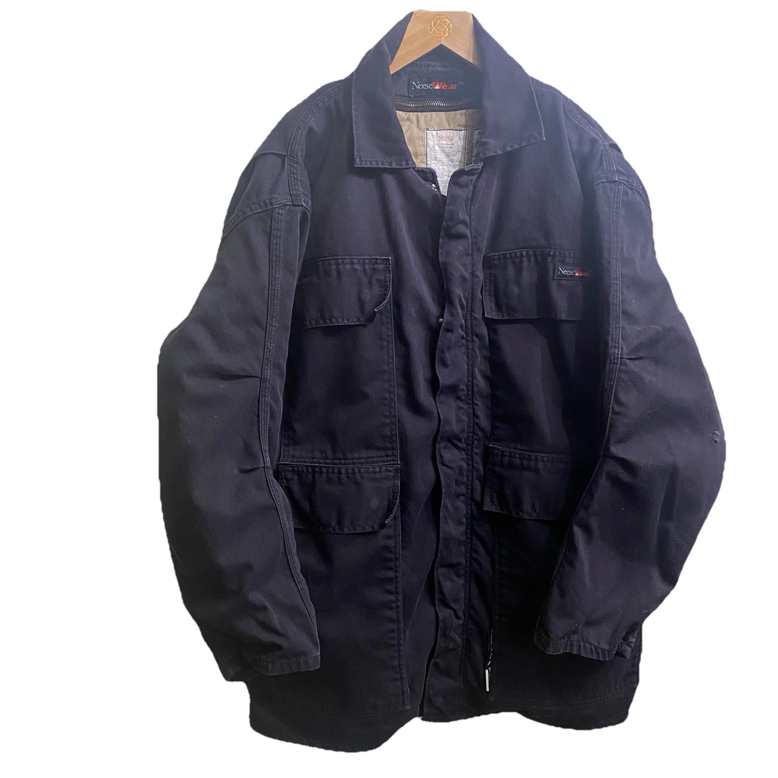 Neese Westex Inc Mens Barn Coat  Zip Out Insulated Lining Thrashed 42-44 Lg - second product detail image
