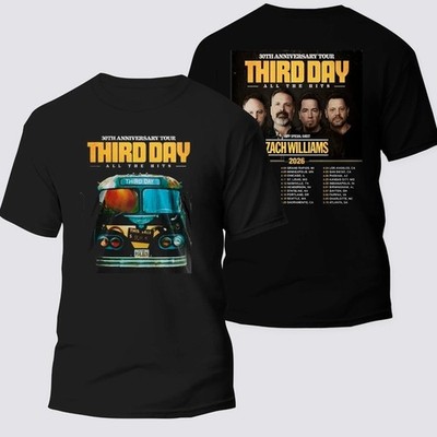 Third Day 30Th Anniversary Tour 2026 Unisex T shirt | eBay