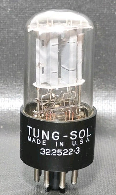 1 Tungsol 6SN7GT  D Getter Vacuum Tube Tested NOS On Calibrated TV - 7