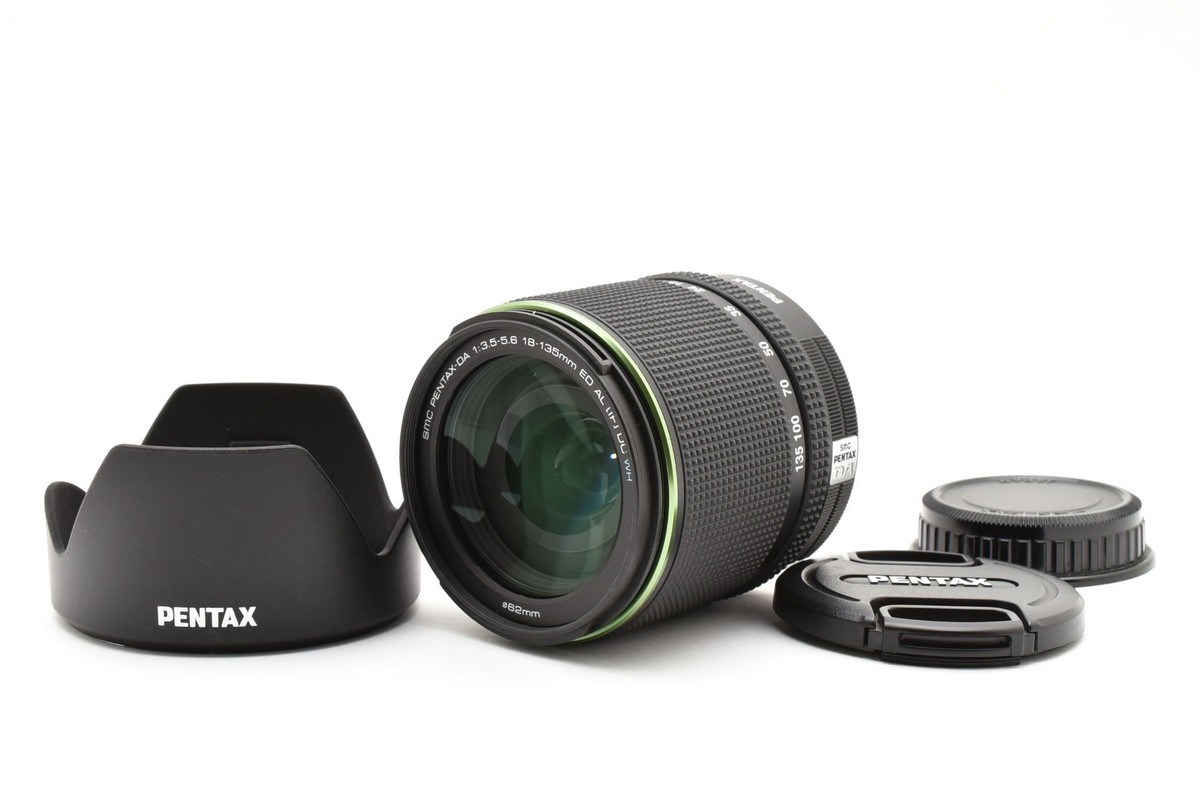NEAR MINT】Pentax DA 18-135mm f3.5-5.6 SMC ED AL DC WR Lens