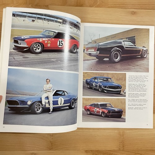 Mustang Boss 302 Ford's Trans-Am Pony Car Donald Farr Paperback Book 1983 VTG - Picture 5 of 8