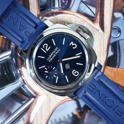 Panerai Luminor  Blu Mare  Blue Dial Men's Watch - PAM01085 PAM1085
