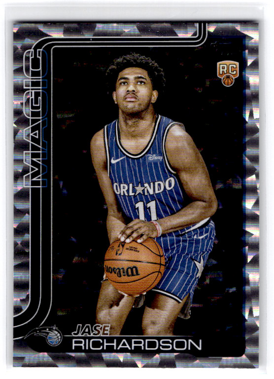 2025-26 Topps Basketball Jase Richardson #225 Rookie (RC) Crackleboard Magic
