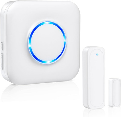 Door Chime, Satisure Wireless Door Open Contact Sensor Alarm Chime with 600 FT R