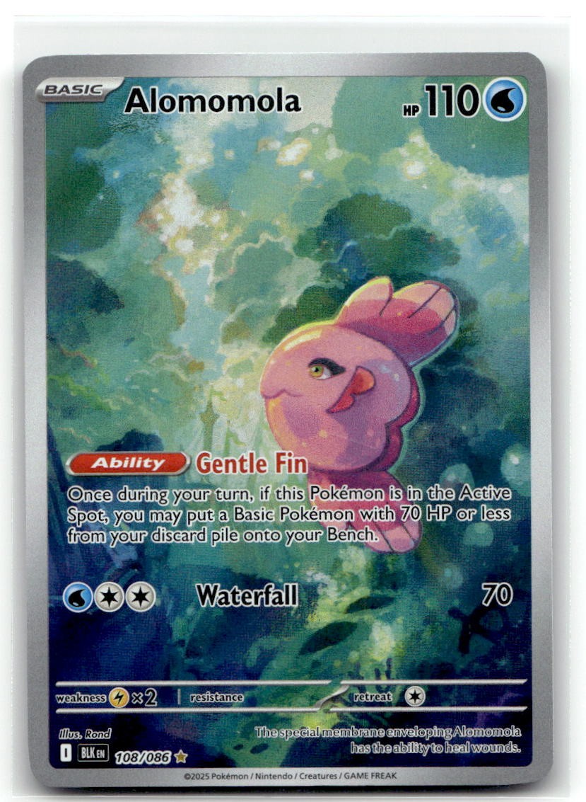 Alomomola SV: Black Bolt - Holofoil [108/086] - NM