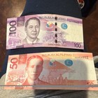 Philippines Banknotes Lot: 100 Piso & 50 Piso, Uncertified Ungraded — photo 1