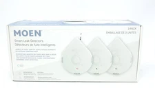 Moen 920-005 Smart Leak Water Detectors with Programmable App and Alarm (3-Pack)