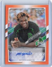 2021 Topps Pro Debut Mariel Bautista Orange Auto 05/25 PD-90 Dayton Dragons