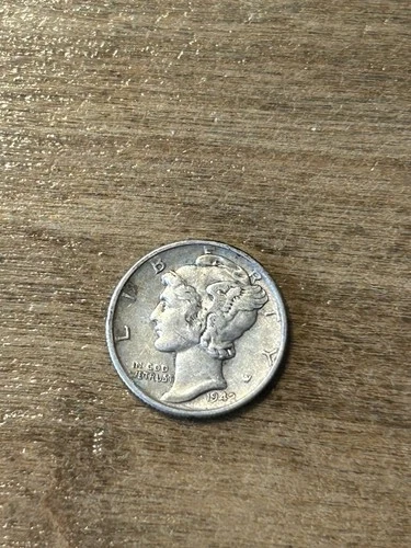 1942S Mercury Dime XF
