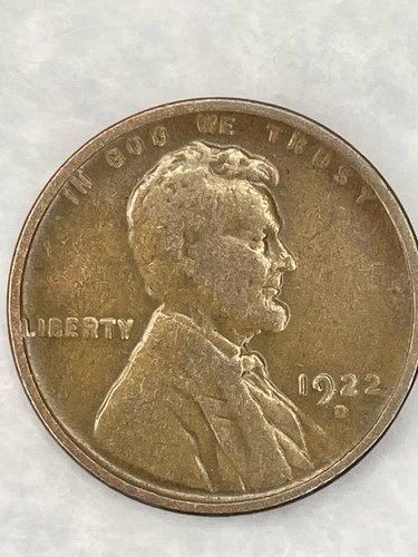 1922-D Lincoln Wheat Cent Fine F