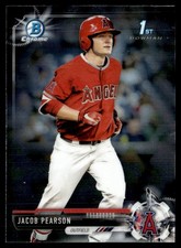 2017 Bowman Draft Chrome Jacob Pearson Los Angeles Angels #BDC-105