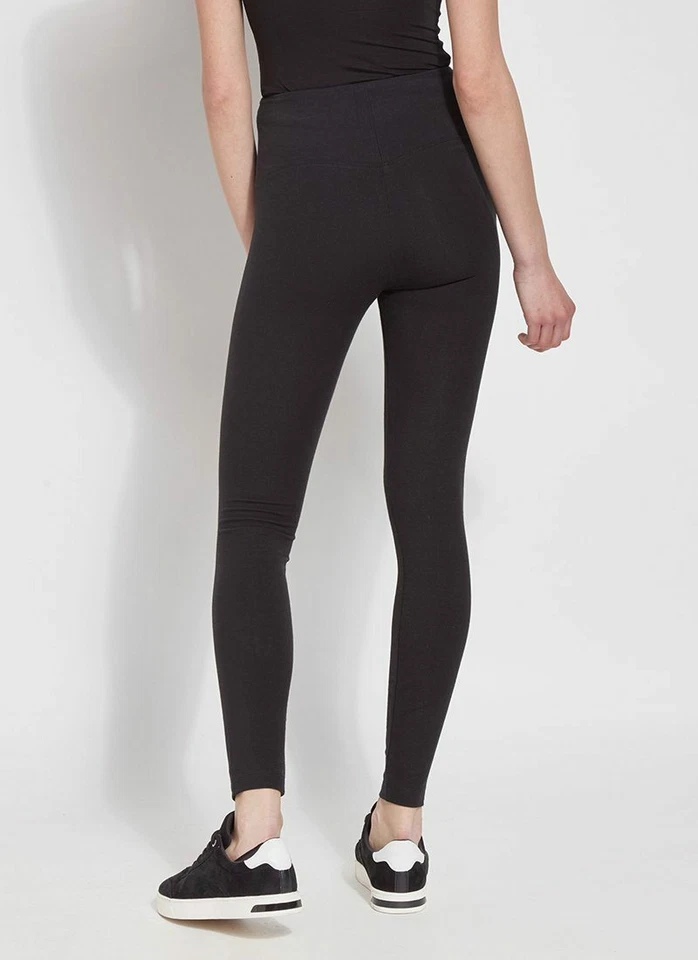 ¡Nuevo! $60 LYSSE Leggings de Algodón Favorecedores Estilo 2280, Negros; PEQUEÑOS Foto 2 de 2