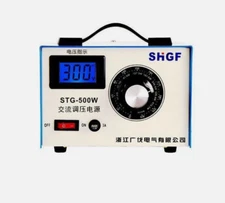 New In Box STG-500W Digital Display Voltage Regulator 0-300V