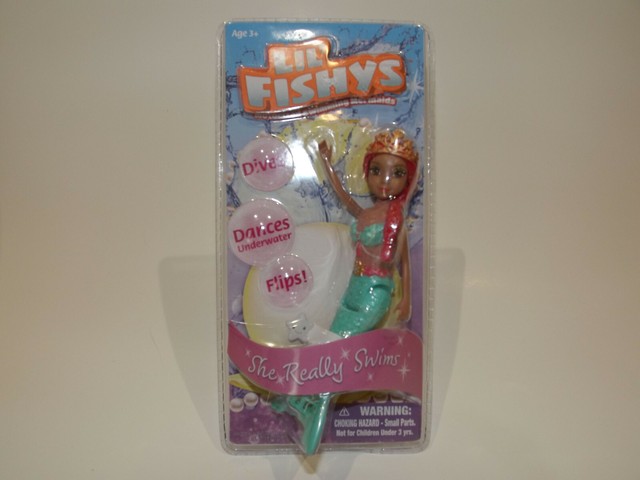 lil fishys motorized swimming mermaid