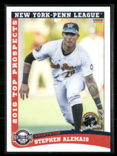 Stephen Alemais 2016 New York Penn League Top Prospects Set