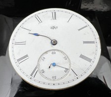 1883 Elgin 10s 7j Dexter St. Grade 28 Pocket Watch Movement Parts or Repair