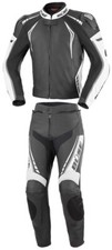 Büse Silverstone Pro Damen Lederkombi Gr. 42 Motorrad schwarz-weiß