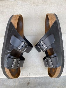 birkenstock arizona oiled black