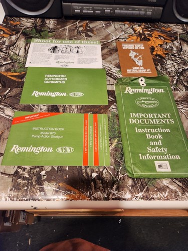 Remington DuPont Instruction Books and Owner’s Manuals Shotguns Rifle - Picture 3 of 10