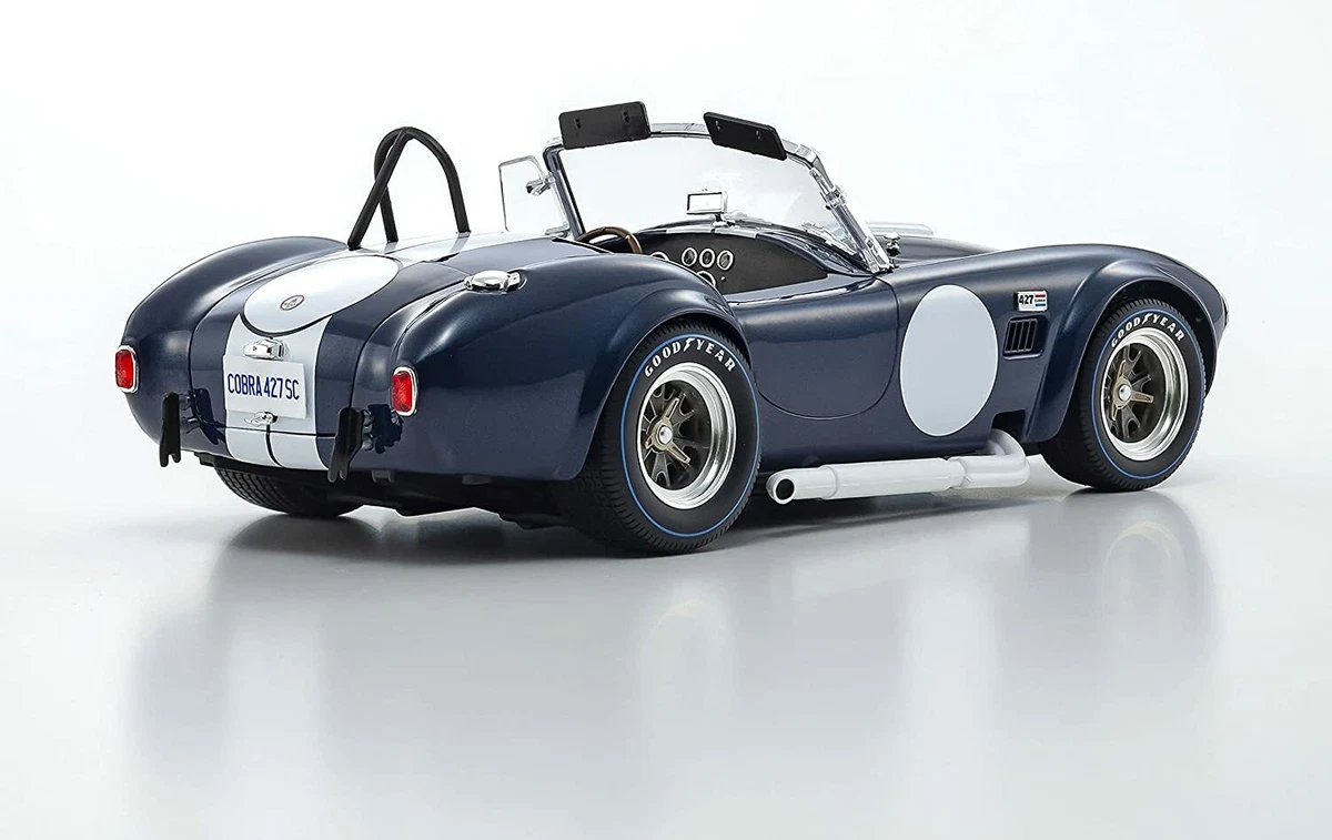 Kyosho Original 1/18 SHELBY COBRA 427 S/C Dark Blue KS08047DBL